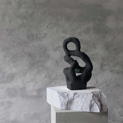 PIEZA DE ARTE escultura - negro