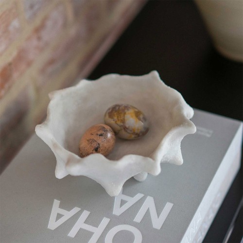 Castaño PIEZA DE ARTE - blanco roto