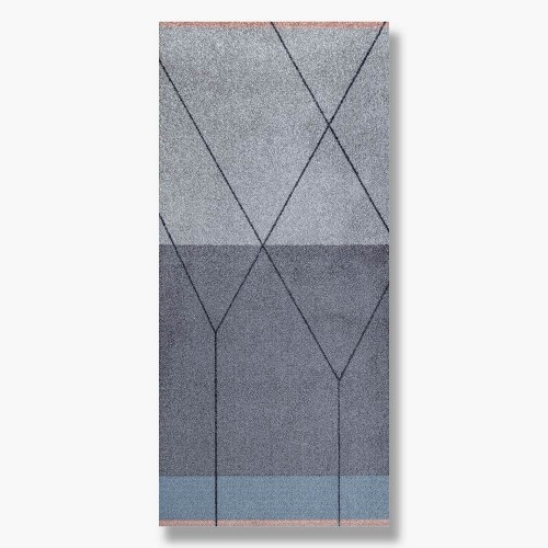 LINEA all-purpose rug - dark grey