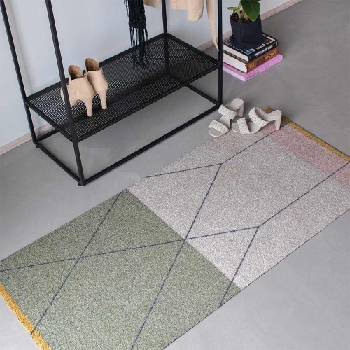 Multi-purpose carpet LINEA 150x70 cm - thyme