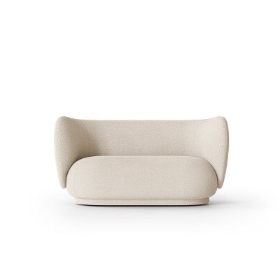 Rico 2 seater Boucle - Blanc Cassé Ferm Living