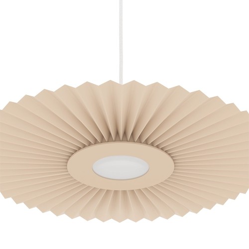 Carmen S suspension lamp - golden sandblasted