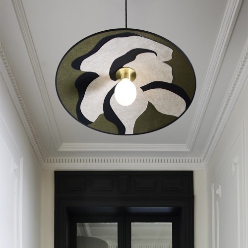 Hanglamp Sonia Laudet S - Nostalgie kaki