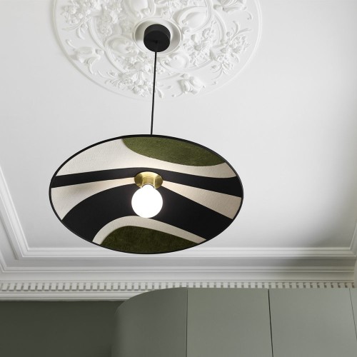 Hanging lamp Sonia Laudet M - Birch