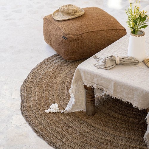 Seagrass Teppich 200cm - Natur