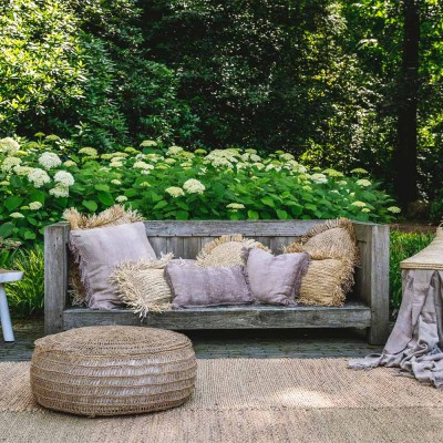 Seagrass M pouffe - Natural Bazar Bizar