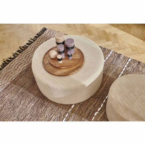 Sitzsack Delilah DIA 80 x H 35 cm - ecru