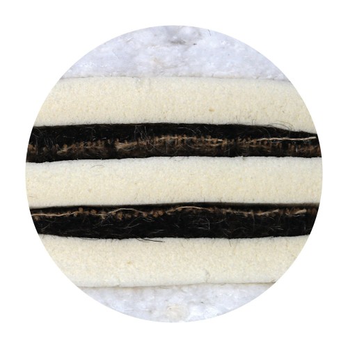 Driedubbele latex futon