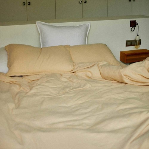 Comforter cover in cotton gauze