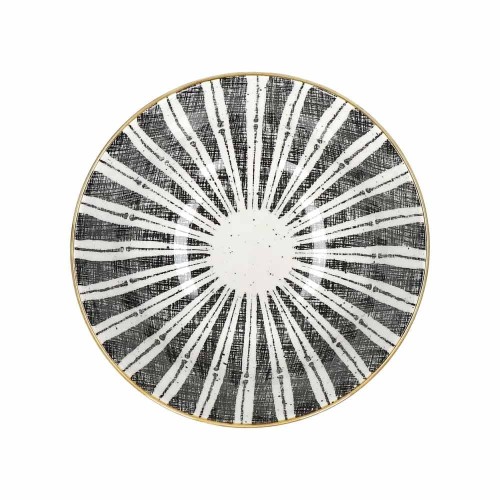 Bol à soupe ALTO DIA 15,5 x H 7 cm - noir et blanc