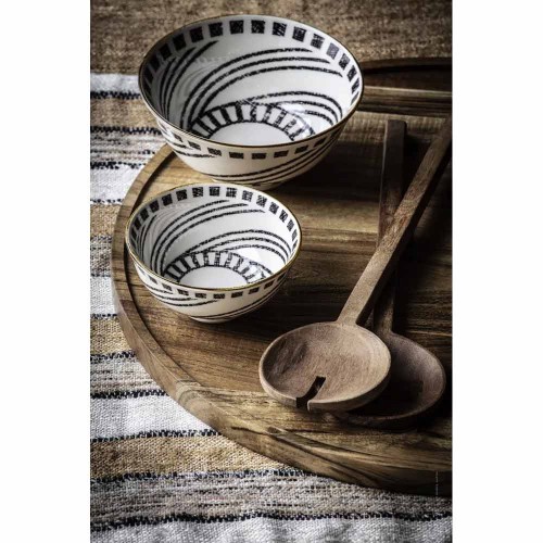 ALTO Suppenschüssel - schwarz/weiß