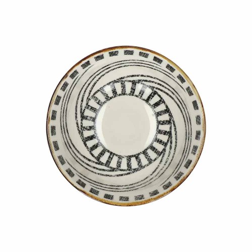 Bol de cereales ALTO DIA 12 x H 6 cm - blanco/negro