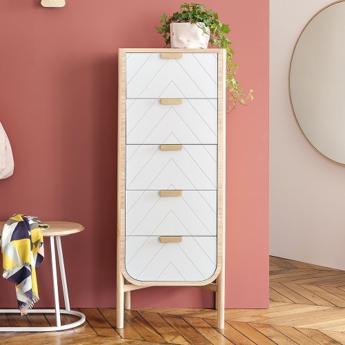 Chiffonnier Marius chêne naturel Hartô