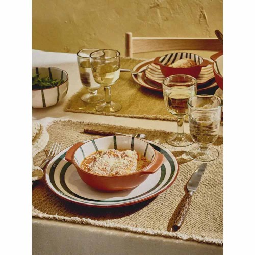 MYKONOS ovenschaal/schaal DIA 21 x H 5,5 cm