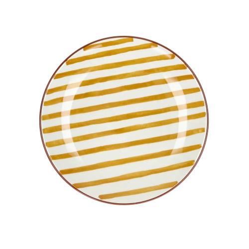 MYKONOS dessert plate - yellow