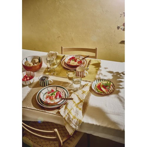 MYKONOS dessert plate - green