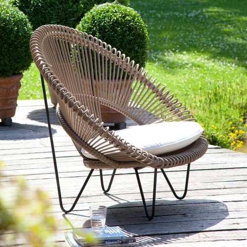 Fauteuil Roy Cocoon camel Vincent Sheppard