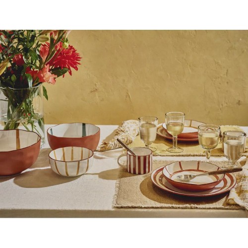 MYKONOS soup bowl - yellow