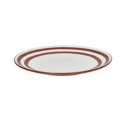 MYKONOS dinner plate - red
