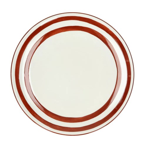 MYKONOS dinner plate - red