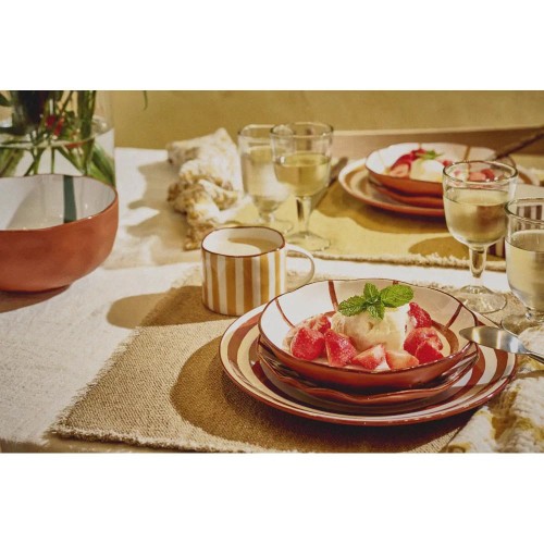 MYKONOS dinerbord - rood