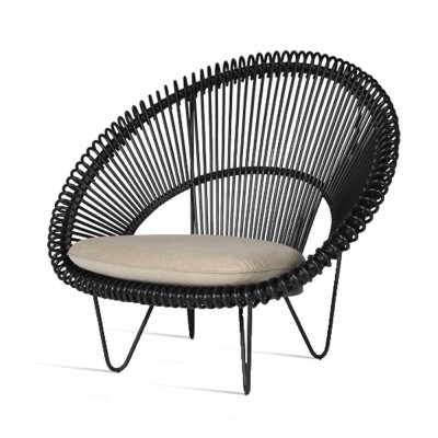 Roy Cocoon black armchair Vincent Sheppard 2