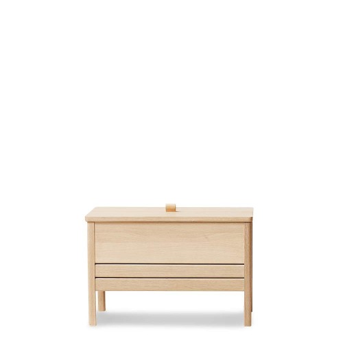 A Line 68 opbergbank - wit eiken