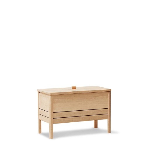 A Line 68 opbergbank - wit eiken