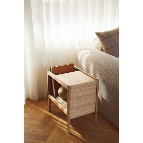 Journal bijzettafel - eiken