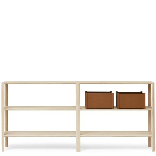 Regal Shelf 2×3 - Weiße Eiche