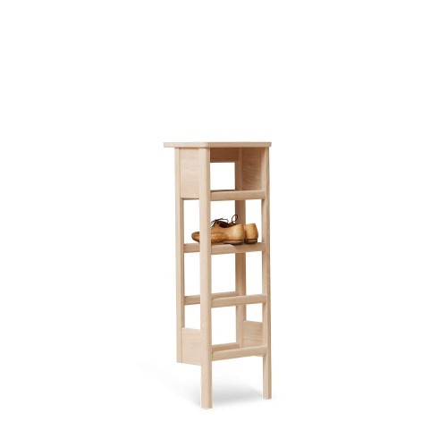 Étagère à chaussures A Line 35 - chêne blanc
