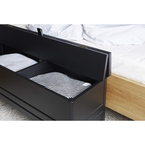 Banco de almacenamiento A Line 111 - negro