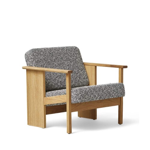 Block lounge chair - Zero oak