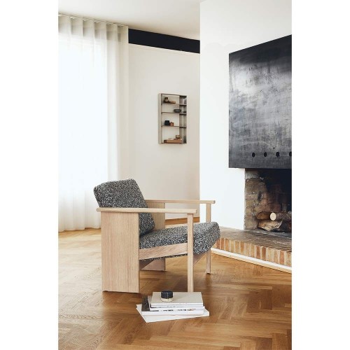 Liegestuhl Block - Eiche Zero