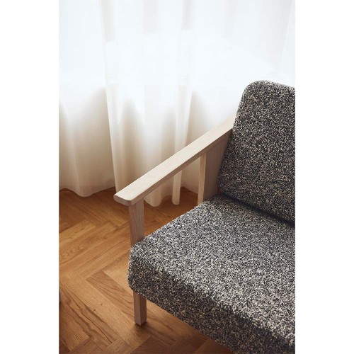 Block lounge chair - Zero oak