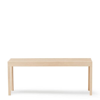 Lightweight bench - white oak Form and Refine