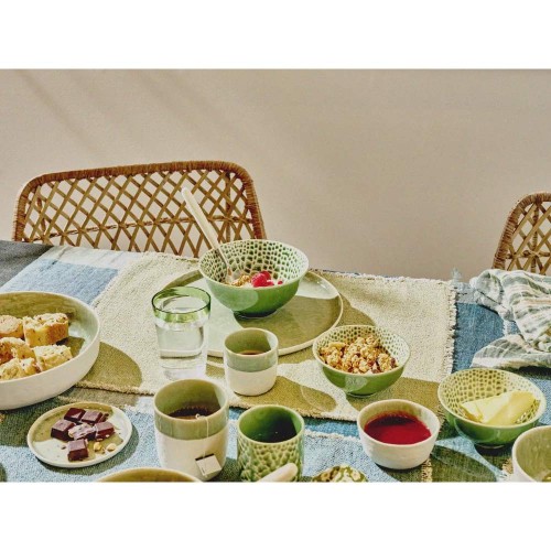 Assiette apéritif SPIRO DIA 12 cm - céladon