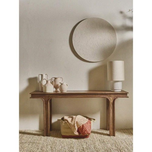 Lámpara de mesa CORDOBA DIA 25 x A 44 cm - blanco