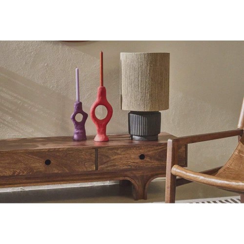 Lámpara de mesa CORDOBA DIA 32 x A 57 cm - negro