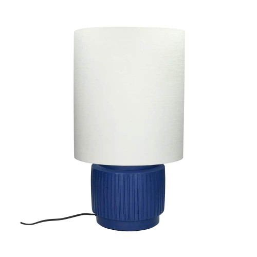 Lámpara de mesa CORDOBA DIA 32,5 x A 56,5 cm - azul