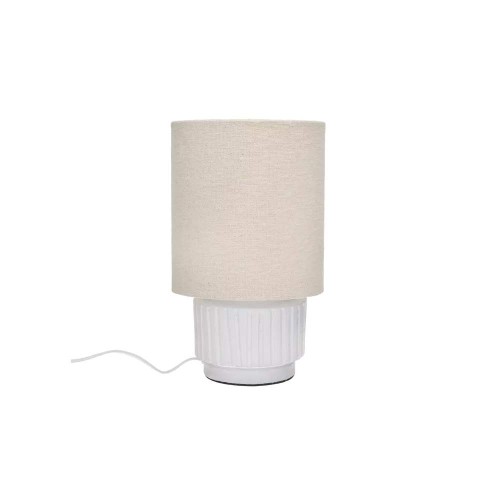 Lampe de table CORDOBA DIA 18 x H 31 cm - blanc
