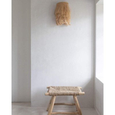 Lampada da parete in abaca - Naturale 2