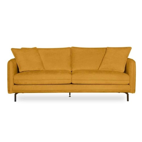 Modène Mustard 3-seater sofa