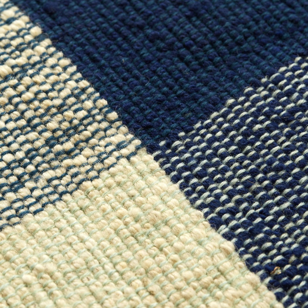 Nobsa rug S blue/mint/cream ames