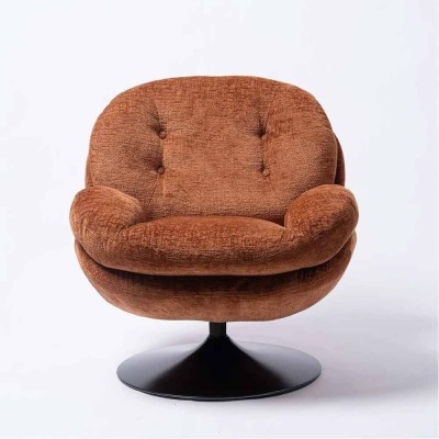 Fauteuil Memento Orange Brûlé, Pied Noir 2