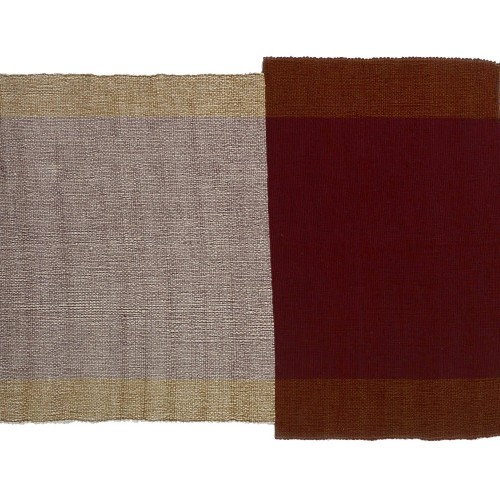 Alfombra Nobsa S rojo / ocre / crema ames