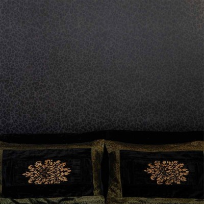 Papel pintado Leopardo ébano 2