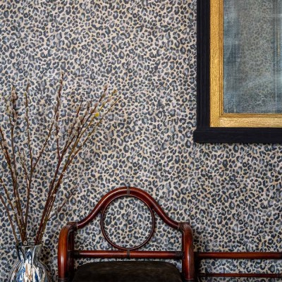 Papel pintado leopardo massai Edito Paris