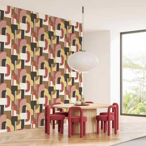 Syntone veelkleurig behang