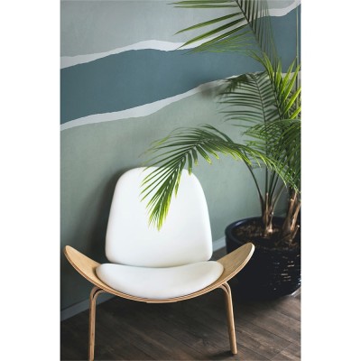 Papier peint Trio bleu/vert 2